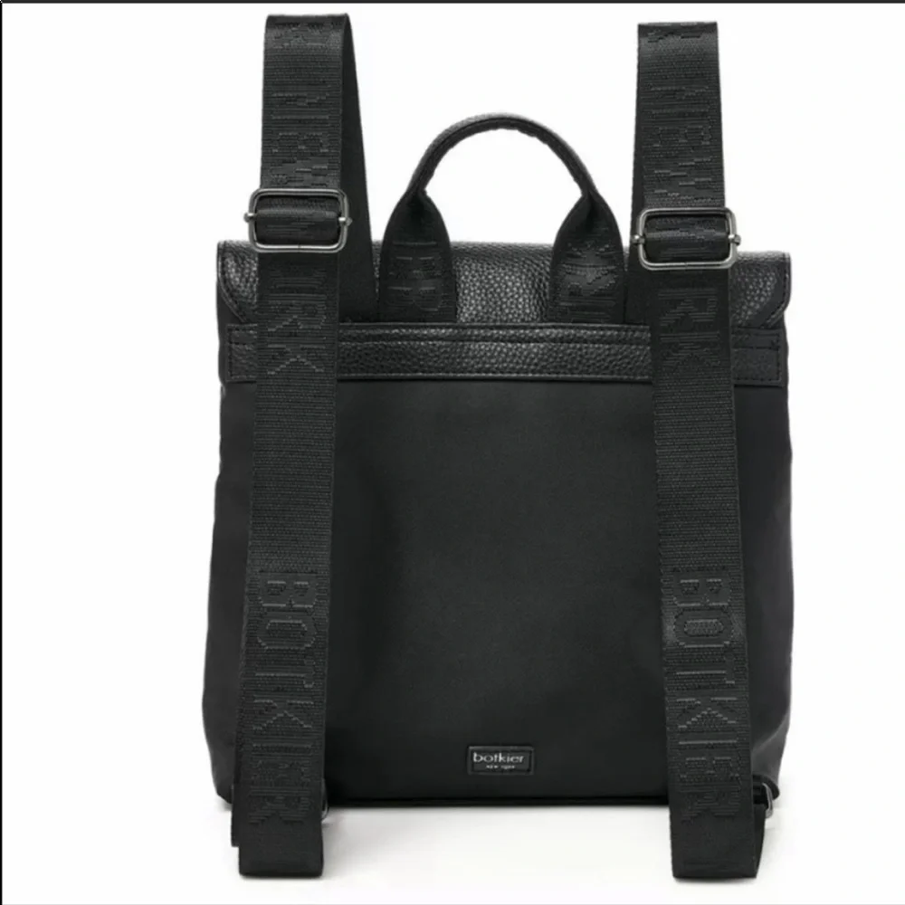 NWT Botkier New York Mini Trigger Backpack Black